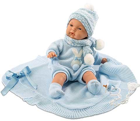 Vásárlás: Llorens Joel újszülött fiú baba kék takaróval - 38 cm Játékbaba  árak összehasonlítása, Joel újszülött fiú baba kék takaróval 38 cm boltok