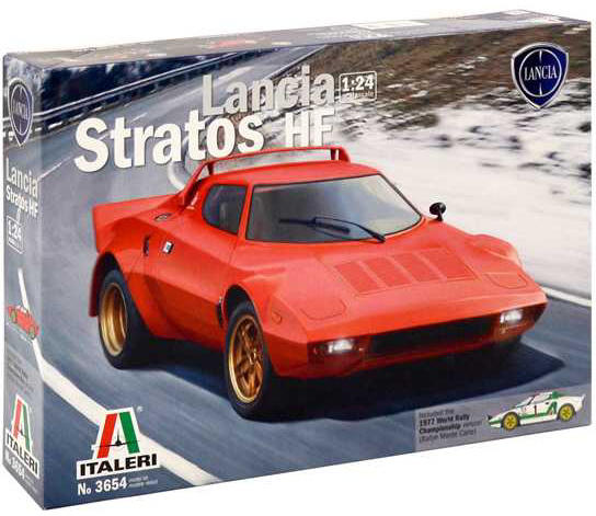 La Lancia Delta HF Integrale rorna come modellino 1:12