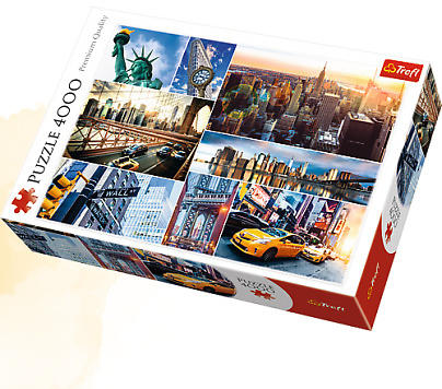 New York kollázs 4000 db-os (45006)