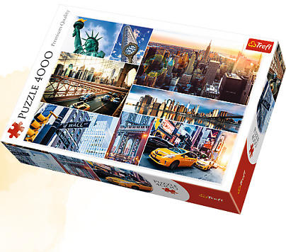 Vásárlás: Trefl New York kollázs 4000 db-os (45006) Puzzle árak  összehasonlítása, New York kollázs 4000 db os 45006 boltok