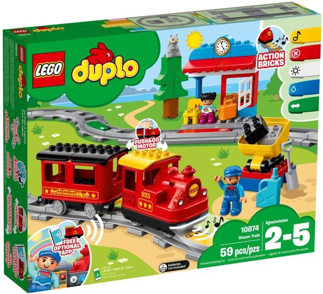 Vásárlás: LEGO® DUPLO® - Gőzmozdonyos vonat készlet (10874) LEGO árak  összehasonlítása, DUPLO Gőzmozdonyos vonat készlet 10874 boltok
