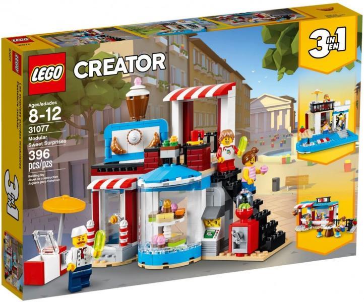 Vásárlás: LEGO® Creator - Moduláris édes meglepetések 31077 LEGO árak  összehasonlítása, Creator Moduláris édes meglepetések 31077 boltok