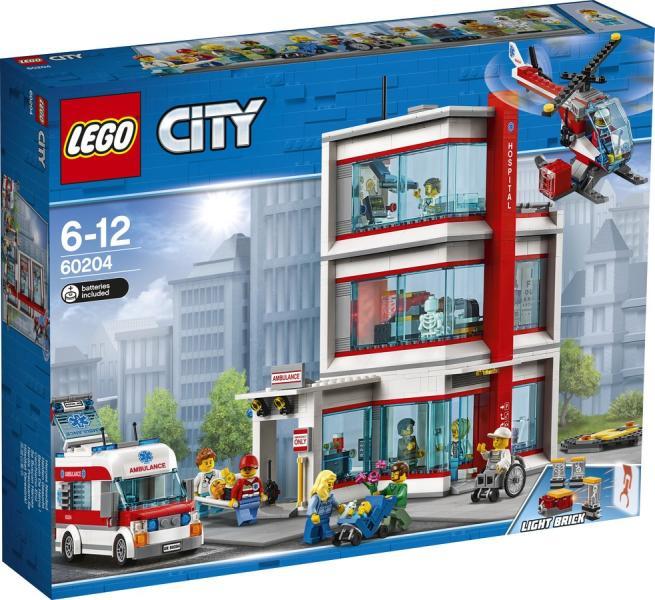 Vásárlás: LEGO® City - Kórház 60204 LEGO árak összehasonlítása, City Kórház  60204 boltok