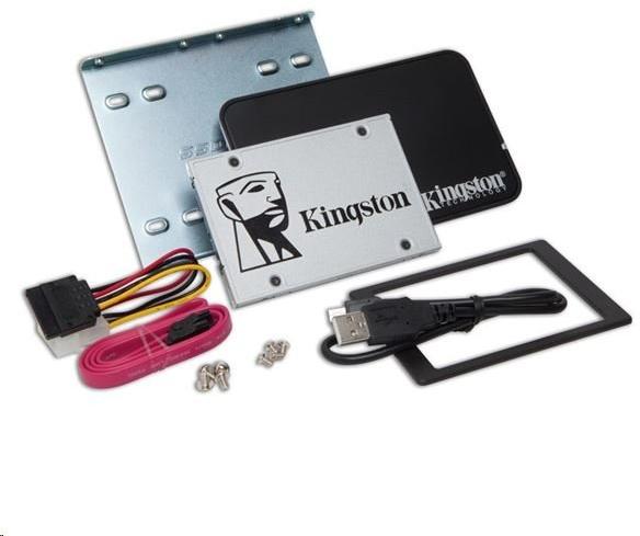 Kingston UV500 Upgrade Kit 2.5 120GB SATA3 SUV500B/120G Вътрешен SSD хард  диск Цени, оферти и мнения, списък с магазини, евтино Kingston UV500  Upgrade Kit 2.5 120GB SATA3 SUV500B/120G