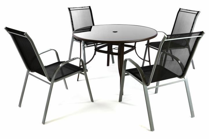 Vásárlás Garthen Kerti készlet 4 szék és asztal Kerti
