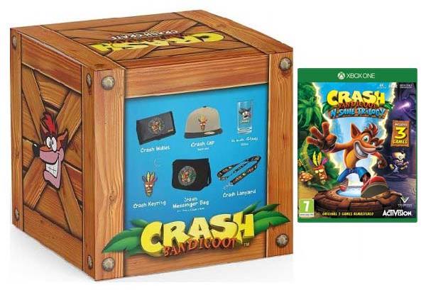 Vásárlás: Activision Crash Bandicoot N.Sane Trilogy [SuperGamer Deluxe  Edition] (Xbox One) Xbox One játék árak összehasonlítása, Crash Bandicoot N  Sane Trilogy SuperGamer Deluxe Edition Xbox One boltok