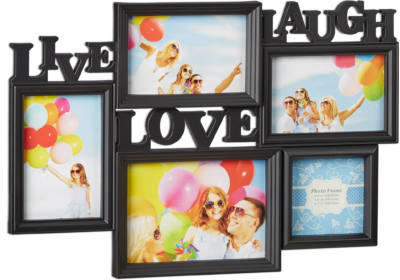 Vásárlás: Live Love Laugh Képkeret 5 Fotónak, 2 Színben Képkeret árak  összehasonlítása, Live Love Laugh Képkeret 5 Fotónak 2 Színben boltok