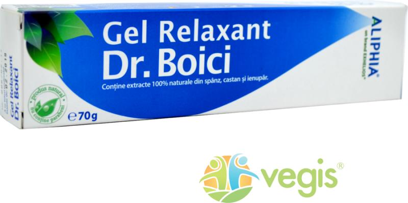 EXHELIOS Gel Relaxant Spanz, Castan si Ienupar Dr. Boici 70g (Crema  medicinala) - Preturi