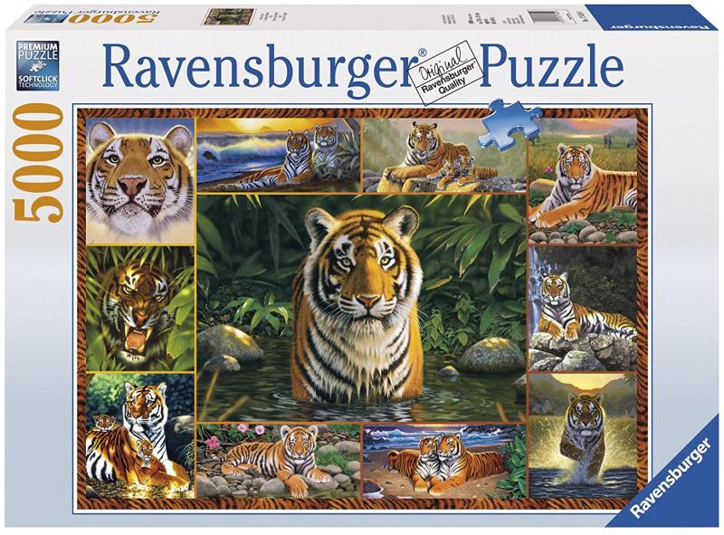 Vásárlás: Ravensburger A tigris világa 5000 db-os (174249) Puzzle árak  összehasonlítása, A tigris világa 5000 db os 174249 boltok