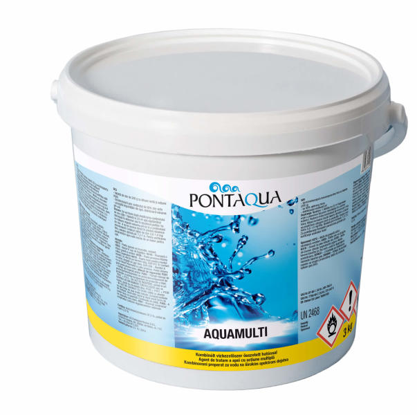 Vásárlás: Pontaqua Aquamulti medencetisztító 3 kg (AMU 030) Medence  vegyszer árak összehasonlítása, Aquamulti medencetisztító 3 kg AMU 030  boltok
