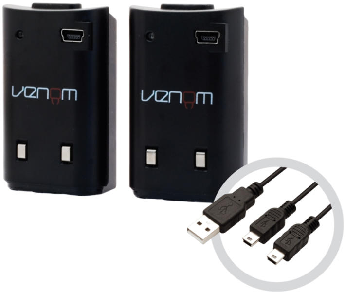 Venom Xbox 360 Twin Rechargeable Battery Packs (VS2894) játék konzol  kiegészítő vásárlás, olcsó Venom Xbox 360 Twin Rechargeable Battery Packs  (VS2894) konzol kiegészítő árak, akciók