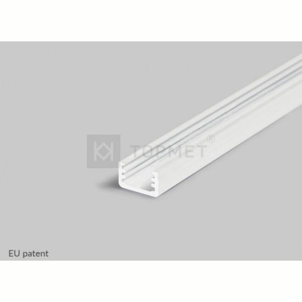 Vásárlás: Topmet LED profil SLIM8 fehér festett (89030001) LED rendszer  tartozék árak összehasonlítása, LED profil SLIM 8 fehér festett 89030001  boltok