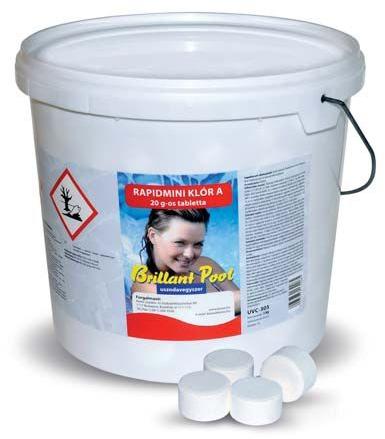 Rapidmini klórtabletta 5 kg (UVC-305)