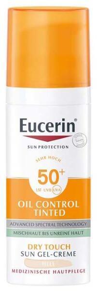 Vásárlás: Eucerin Sun Oil Control napozó krém-gél arcra SPF 50+ 50ml  Naptej, napolaj árak összehasonlítása, Sun Oil Control napozó krém gél  arcra SPF 50 50 ml boltok