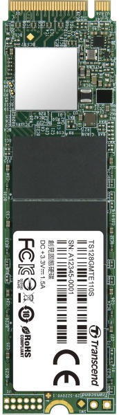 128GB NVMe PCIe (TS128GMTE110S)