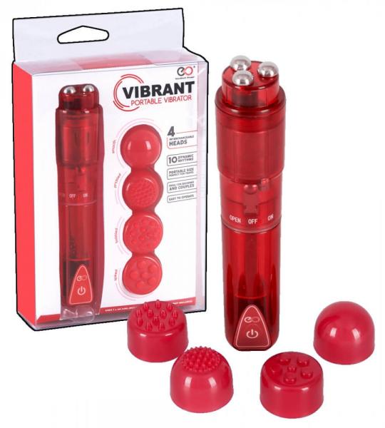 Vibrant hordozható vibrátor szett - 5 részes