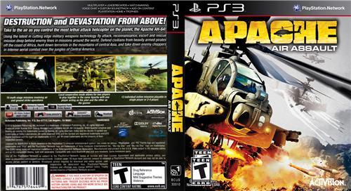 Activision Apache Air Assault (PS3) Игри за PlayStation 3 Цени, оферти и  мнения, списък с магазини, евтино Activision Apache Air Assault (PS3)