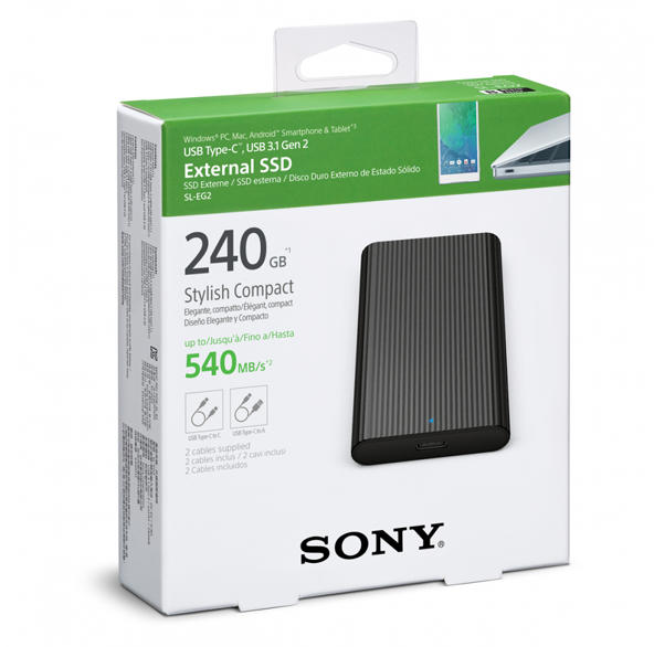 Vásárlás: Sony 240GB USB 3.1 SL-EG2B Külső SSD meghajtó árak  összehasonlítása, 240 GB USB 3 1 SL EG 2 B boltok