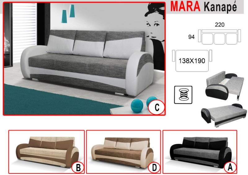 Vásárlás: Miló Bútor Mara 3 személyes Kanapé árak összehasonlítása,  Mara3személyes boltok