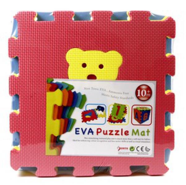 Állatok habszivacs szőnyeg puzzle 10 db-os (ST-1005)
