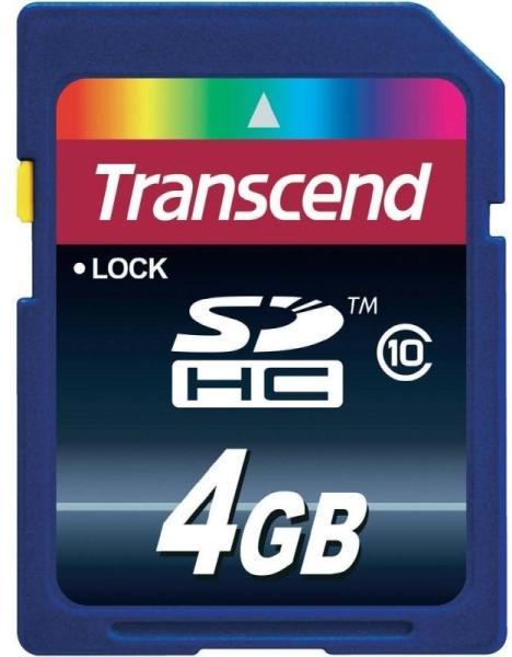 SDHC 4GB Class 10 TS4GSDHC10