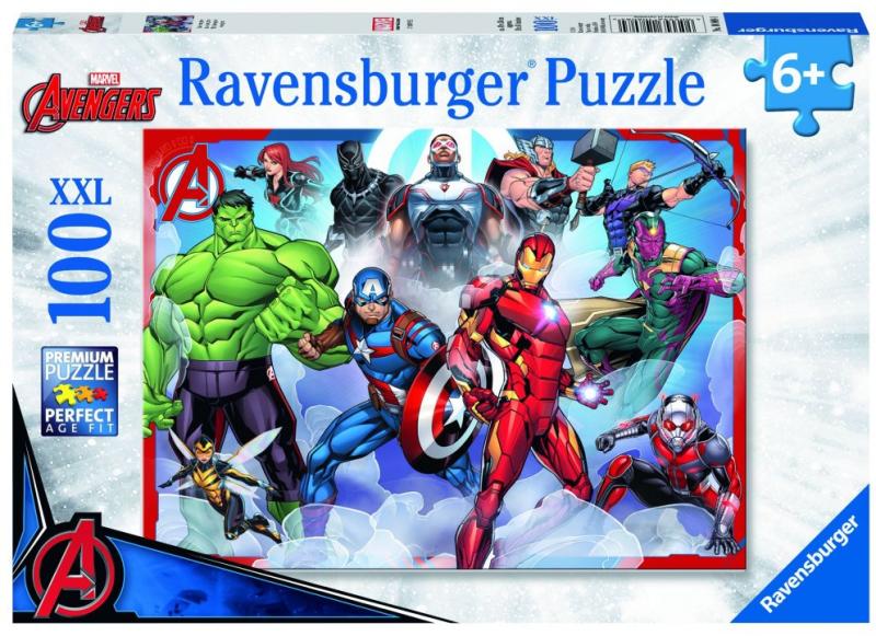 Vásárlás: Ravensburger Marvel - Avengers - Bosszúállók XXL puzzle 100 db-os  (108084) Puzzle árak összehasonlítása, Marvel Avengers Bosszúállók XXL  puzzle 100 db os 108084 boltok