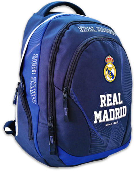 Vásárlás: Eurocom Real Madrid - lekerekített hátizsák (53564) Iskolatáska  árak összehasonlítása, Real Madrid lekerekített hátizsák 53564 boltok