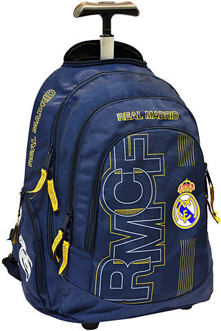 Vásárlás: Eurocom Real Madrid - gurulós iskolatáska, hátizsák (53574)  Iskolatáska árak összehasonlítása, Real Madrid gurulós iskolatáska hátizsák  53574 boltok