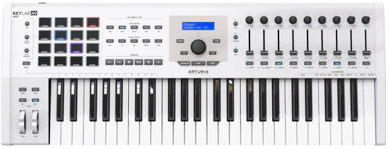 Vásárlás: Arturia KeyLab 49 MKII MIDI Controller árak összehasonlítása,  KeyLab49MKII boltok