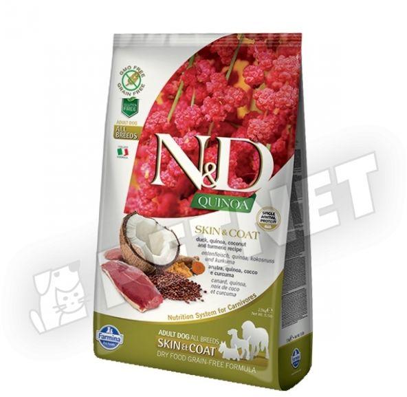 Grain Free Quinoa Skin & Coat Duck 2,5 kg