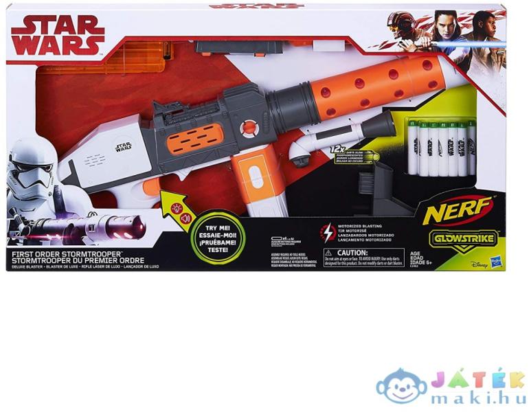 Vásárlás: Hasbro Star Wars Glowstrike First Order Stormtrooper Szivacslövő  Fegyver Játékfegyver árak összehasonlítása,  StarWarsGlowstrikeFirstOrderStormtrooperSzivacslövőFegyver boltok