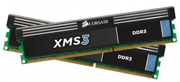 Corsair XMS3 8GB (2x4GB) DDR3 1600MHz CMX8GX3M2A1600C9 memória modul  vásárlás, olcsó Corsair Memória modul árak, memoria modul boltok