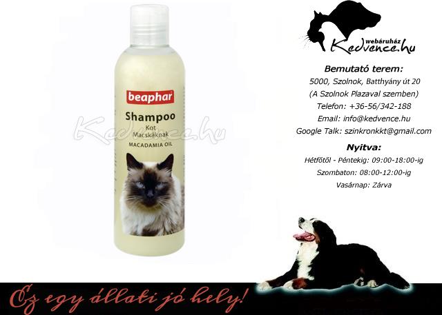 Macskasampon makadámiaolajjal 250ml