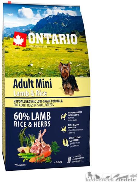 Adult Mini Lamb & Rice 6,5 kg
