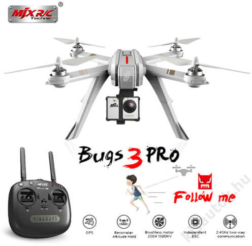 Vásárlás: MJX Bugs3 Pro Drón árak összehasonlítása, Bugs 3 Pro boltok