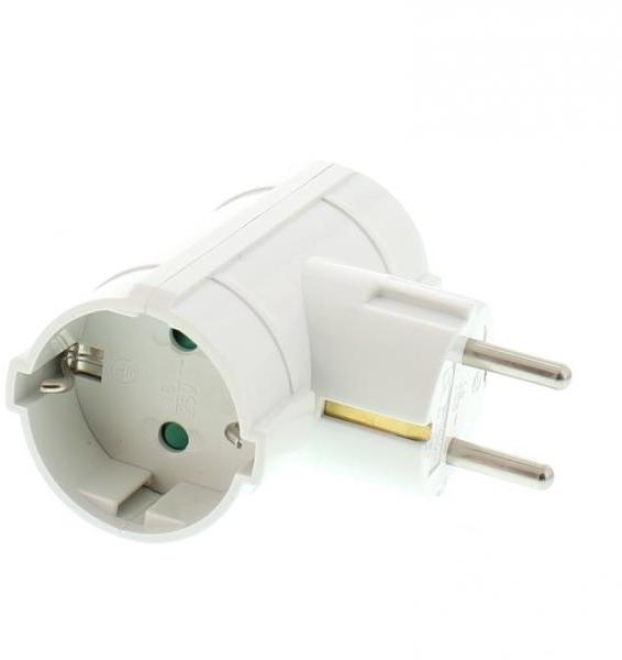 2 Plug Adapter (ELAD-2SH/01-WL)