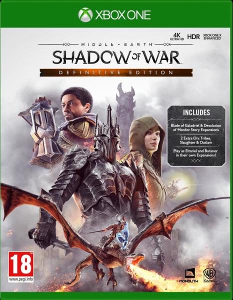Vásárlás: Warner Bros. Interactive Middle-Earth Shadow of War [Definitive  Edition] (Xbox One) Xbox One játék árak összehasonlítása, Middle Earth  Shadow of War Definitive Edition Xbox One boltok