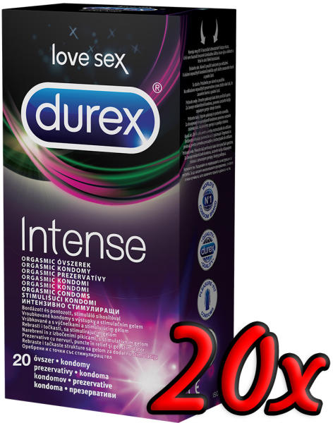 Durex Intense Orgasmic 20 pack (Prezervativ) - Preturi
