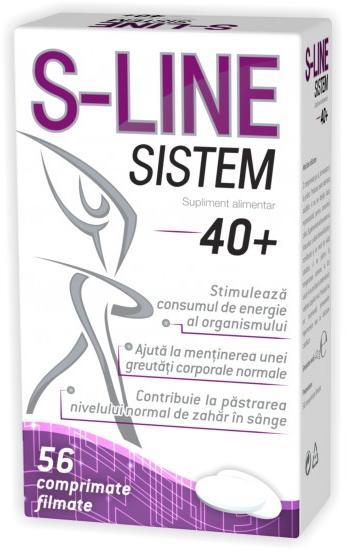 S-Line Sistem 40+, 56 comprimate, Natur Produkt : Farmacia Tei online