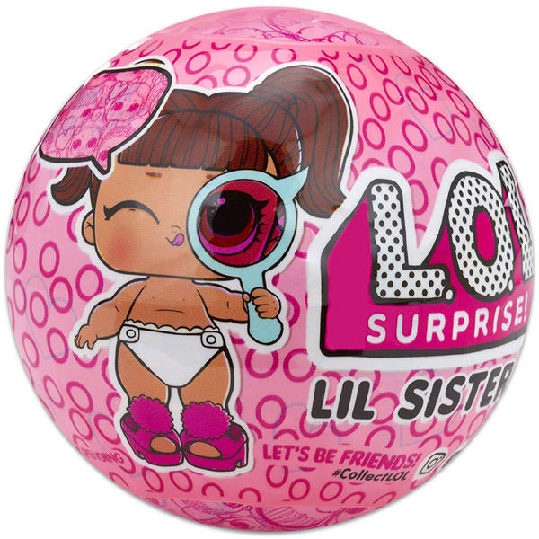 Vásárlás: MGA Entertainment L.O.L. Surprise! - Lil Sisters baba gömbben  (552147) Játékbaba árak összehasonlítása, L O L Surprise Lil Sisters baba  gömbben 552147 boltok