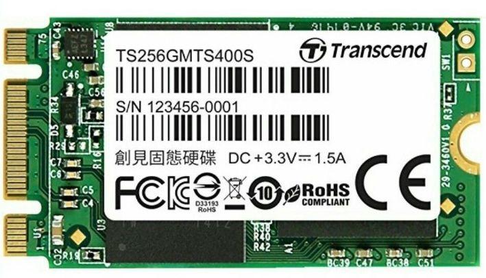 Transcend 400S 256GB M.2 SATA3 TS256GMTS400S (Solid State Drive SSD intern)  - Preturi
