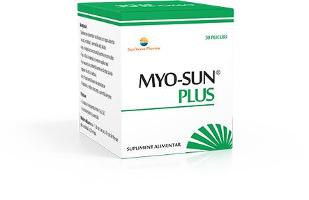 Myo Sun Plus - Sun Wave Pharma, 30 plicuri (Tulburari premenstruale si menopauza) - banatul-turistic.ro