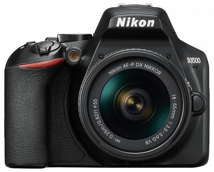 Nikon D3500 + AF-P 18-55mm VR (VBA550K001) Aparat foto Preturi, Nikon D3500  + AF-P 18-55mm VR (VBA550K001) aparate foto digital oferte