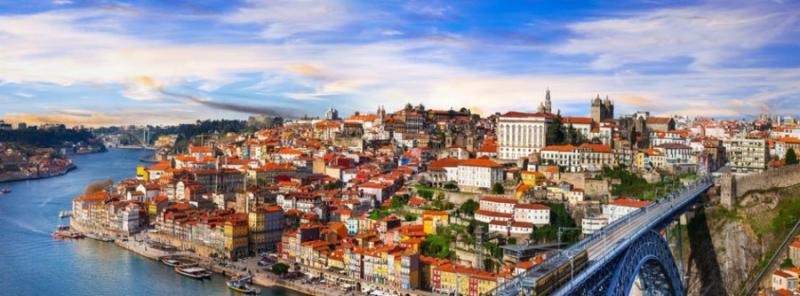 Panoráma puzzle - Porto, Portugália 500 db-os (29502)