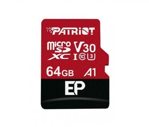 Patriot microSDXC 64GB C10/U3/V30/A1 PEF64GEP31MCX (Card memorie) - Preturi