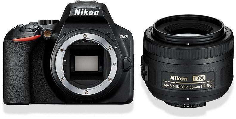 Nikon D3500 + AF-S DX 35mm f/1.8 (VBA550K007) Aparat foto Preturi, Nikon  D3500 + AF-S DX 35mm f/1.8 (VBA550K007) aparate foto digital oferte