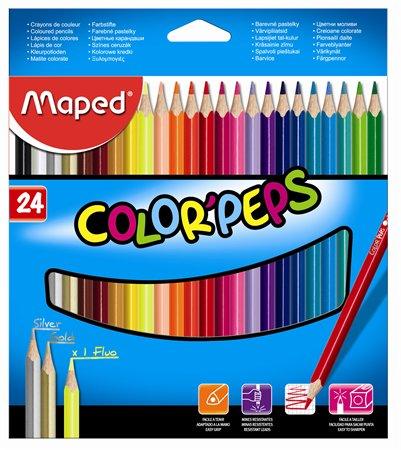 Vásárlás: Maped COLOR`PEPS színes ceruza 24 db (IMA183224) Ceruza árak  összehasonlítása, COLOR PEPS színes ceruza 24 db IMA 183224 boltok