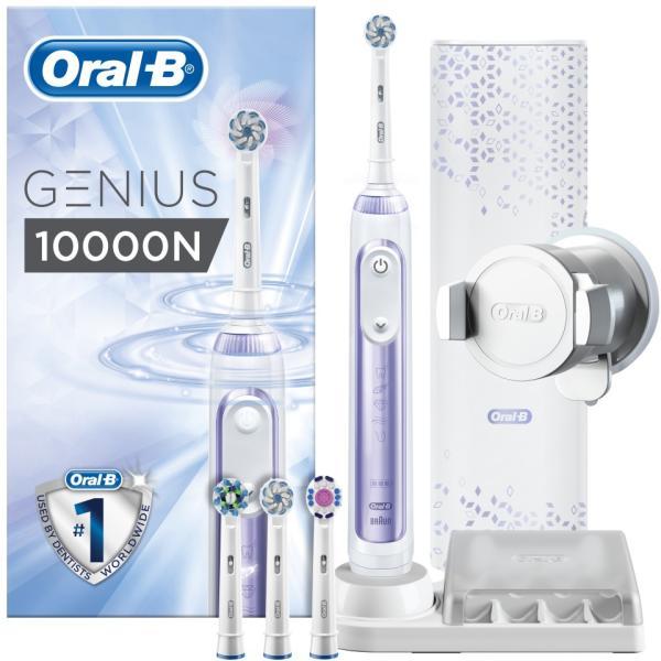 Oral-B Genius 10000N purple elektromos fogkefe vásárlás, olcsó Oral-B Genius  10000N purple elektromos fogkefe árak, akciók
