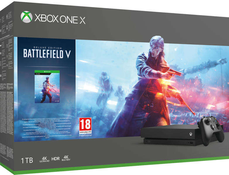 Microsoft Xbox One X 1TB + Battlefield V Deluxe Edition vásárolj már 0  Ft-tól