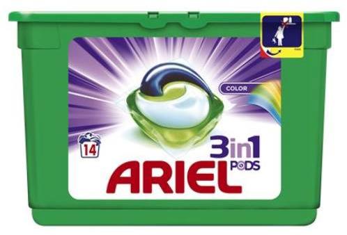 Vásárlás: Ariel 3in1 Color&Style mosókapszula 14 db Mosószer, mosópor árak  összehasonlítása, 3 in 1 Color Style mosókapszula 14 db boltok